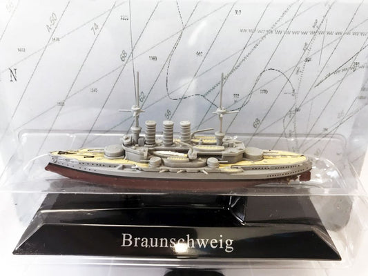 SMS Braunschweig Liner / Warship 1902 1:1250 Warships 1:1250 – diecast model