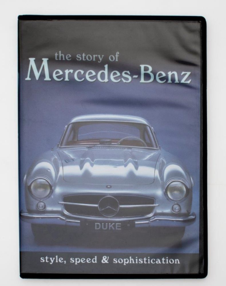 DVD 'The Story of Mercedes-Benz' Pack of 10 English 86 minutes run time Region Free 1:43 – diecast model