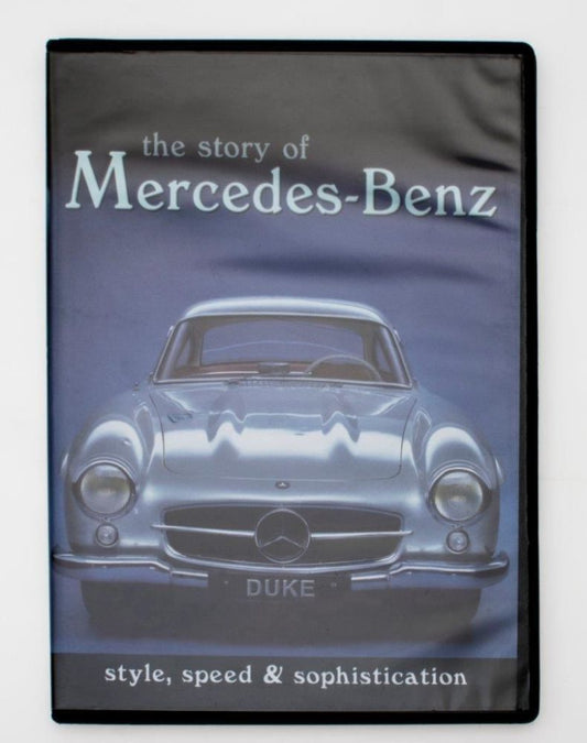 DVD 'The Story of Mercedes-Benz' Pack of 10 English 86 minutes run time Region Free 1:43 – diecast model
