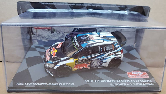 Volkswagen Polo R Wrc Winner 2016 Monte Carlo - S.Ogier / J.Ingrassia 1:43 – diecast model
