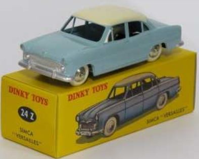 Simca Versailles (24Z) Atlas reproduced 'Dinky' – diecast model