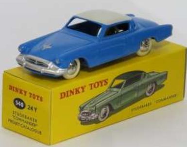 Studebaker Commander (540 24Y) Atlas reproduced 'Dinky' – diecast model