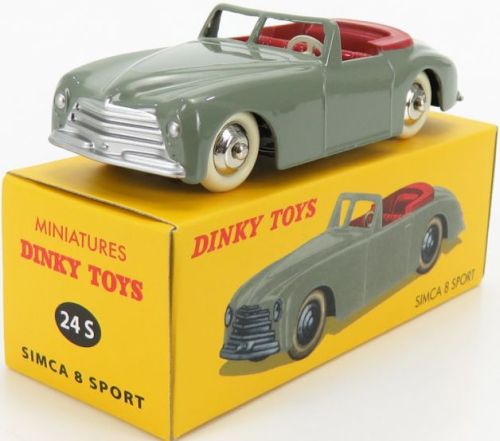 Simca 8 Sport (24S) Atlas reproduced 'Dinky' – diecast model