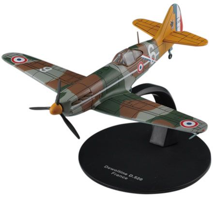 Dewoitine D.520 1:72 WW2 Planes 1:72 – diecast model