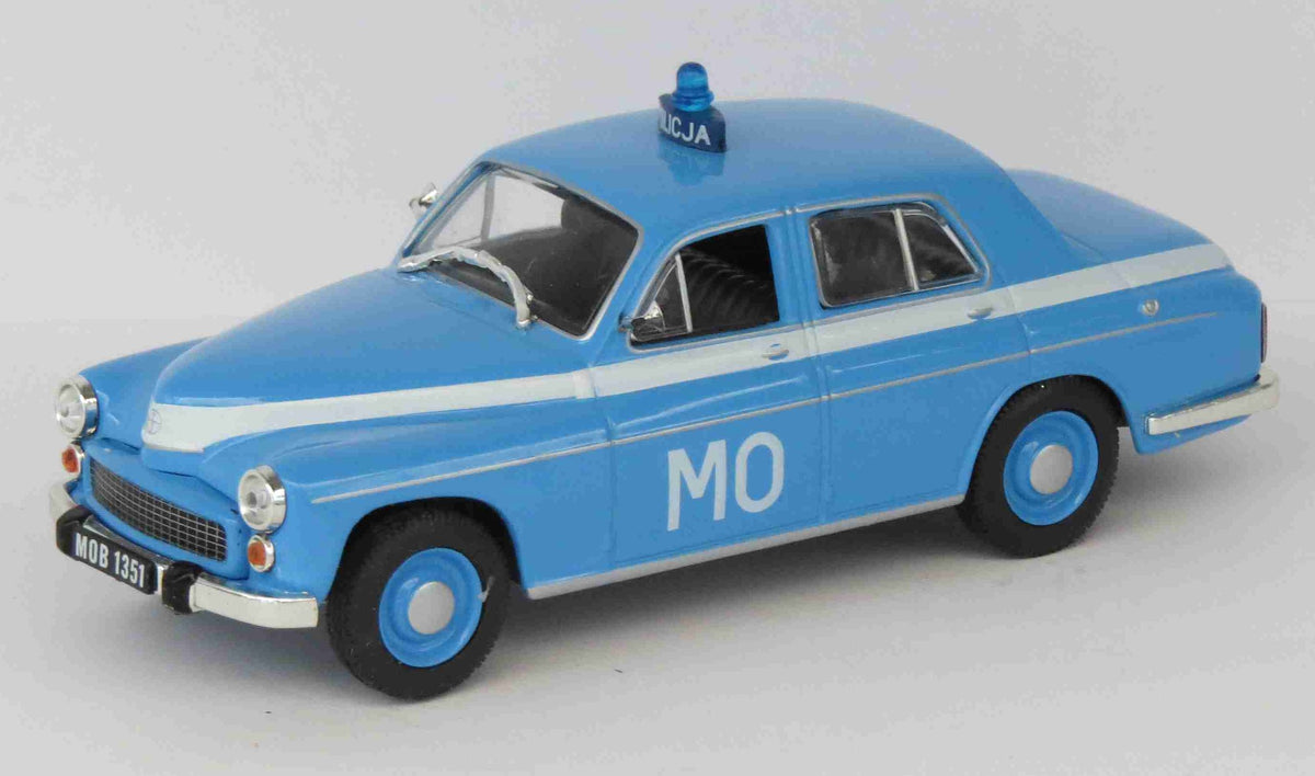 Warszawa 223 Police Cars of the World 1:43 – diecast model