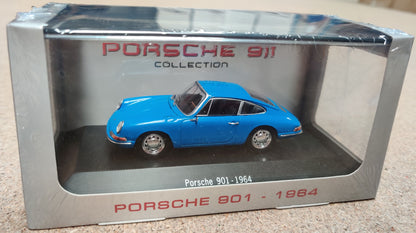 Porsche 901 1964 Blue 'The First 911' 1:43 – diecast model