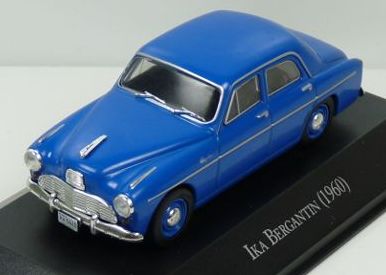 IKA Bergantin 1960 Blue Unforgetable cars - Argentina 1:43 – diecast model