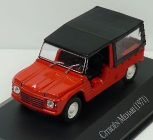 Citroen Mehari 1971 Orange/Red Unforgetable cars - Argentina 1:43 – diecast model