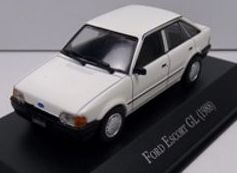 Ford Escort GL White 1988 1:43 – diecast model