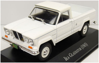 Ika Gladiator White 1965 Unforgetable cars - Argentina 1:43 – diecast model
