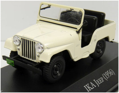 Ika Jeep Cream 1956 Unforgetable cars - Argentina 1:43 – diecast model