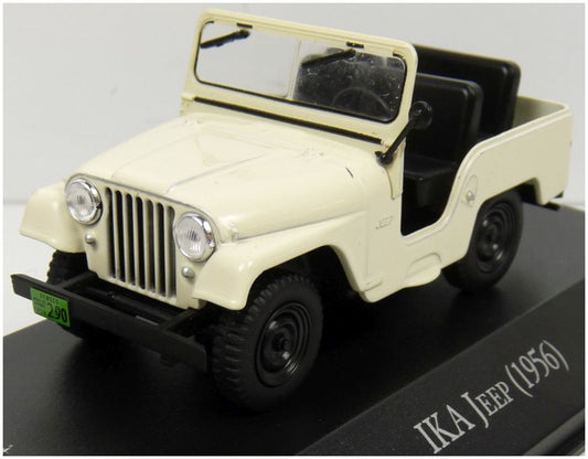 Ika Jeep Cream 1956 Unforgetable cars - Argentina 1:43 – diecast model