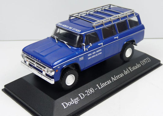 Dodge D200 (1972) Lineas aereas del estado Argentia Service Vehicles 1:43 – diecast model