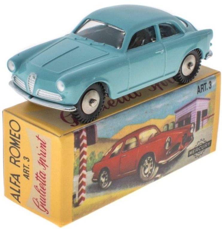 Alfa Romeo Giulietta Sprint Veloce Mercury Collection by Hachette 1:48 – diecast model