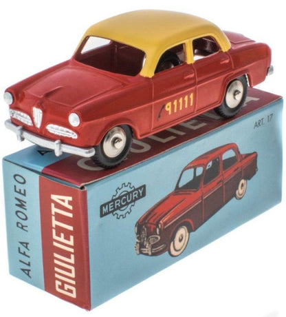 Alfa Romeo Giulietta Bern Taxi Mercury Collection by Hachette 1:48 – diecast model