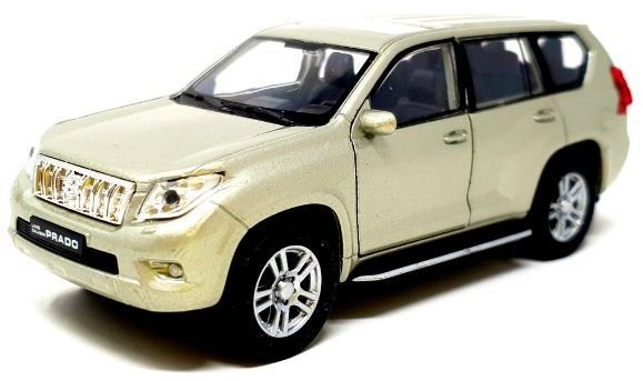 Toyota Land Cruiser Prado Gold ~1:38 – diecast model