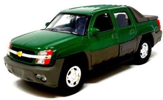 Chevrolet Avalanche 2002 Green ~1:38 – diecast model