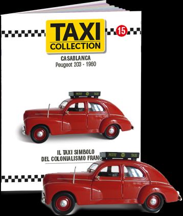 Peugeot 203 - Casablanca 1960 Taxi of the world - Centauria 1:43 – diecast model