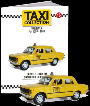 Fiat 125p Warsaw 1980 Taxi of the world - Centauria 1:43 – diecast model
