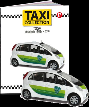 Mitsubishi i-MiEV - Tokyo 2010 Taxi of the world - Centauria 1:43 – diecast model