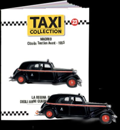 Citroen Traction Avant - Madrid 1955 Taxi of the world - Centauria 1:43 – diecast model