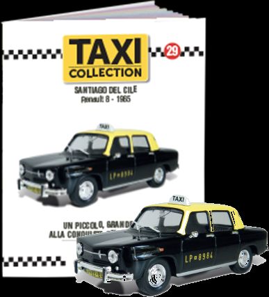 Renault 8 - Santiago de Chile 1965 Taxi of the world - Centauria 1:43 – diecast model