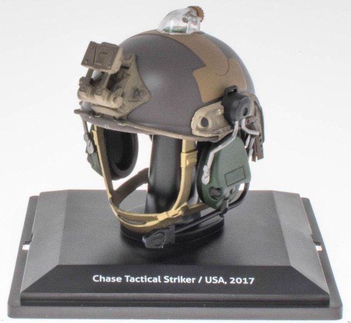 Chase Tactical Striker USA 2017 Helmet 1:5 Historical Military Helmets 1:5 – diecast model