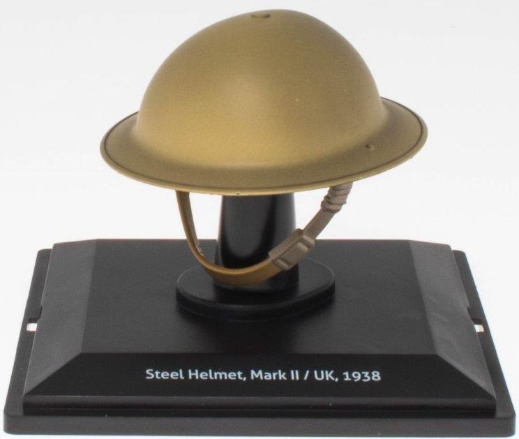 Steel Helmet Mark II UK 1938 - 1:5 Historical Military Helmets 1:5 – diecast model
