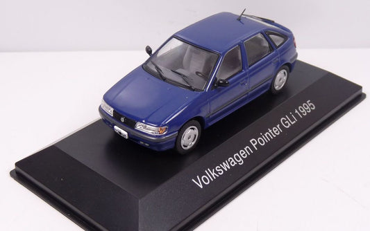 VW Pointer GLI 1994 - Blue Anos 80/90 1:43 – diecast model