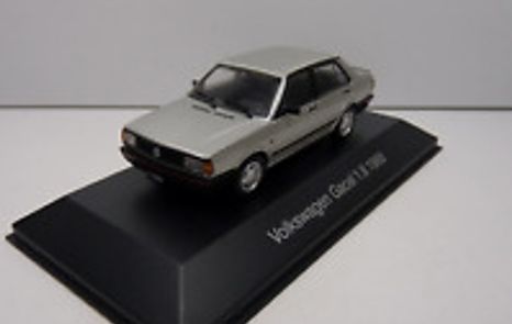 VW Gacel 1.8 Grey Metalizado 1988 1:43 – diecast model