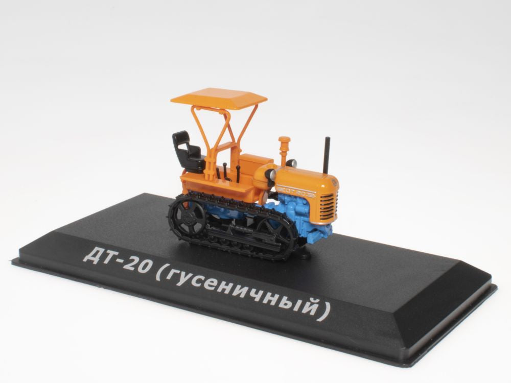 DT-20 (Crawler) 1958 - 1969 Tractors: history, people, Machinery Colle 1:43 – diecast model