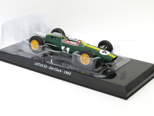Lotus 25 Jim Clark 1963 1:24 F1 - Blister Packaging 1:24 – diecast model