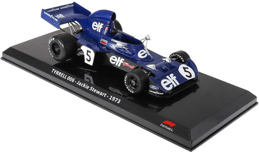 Tyrrell 006 - Jackie Stewart 1973 1:24 F1 Blisters are squashed (Model perfect) 1:24