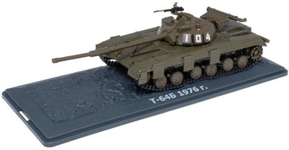 T-64V - 1976 1:43 Tank Collection (Box slightly squash) 1:43 – diecast model