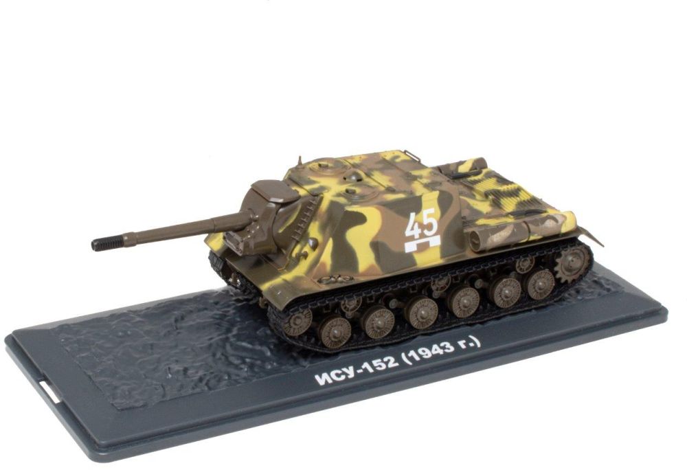 ISU-152 - 1943 1:43 Tank Collection (Box slightly squash) 1:43 – diecast model