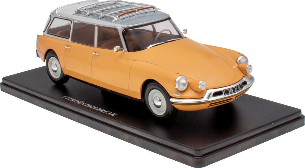 Citroen ID19 Break - Yellow 1958 1:24th Scale 1:24 – diecast model