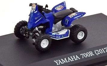 Yamaha 700R (2017) Quad #262 - Blue (1:43) Collection Dakar 1:43 – diecast model