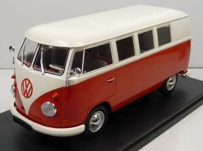 VW T1 Bus 1960 Red/White - 1:24 1:24 – diecast model