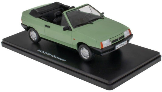 VAZ-2108 'Natasha' Lada - Green - 1:24 Blister can be squashed 1:24 – diecast model