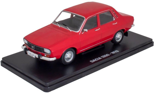 Dacia 1300 1970 - Red - 1:24 Blister Packaging 1:24 – diecast model