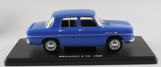 Renault 8 TS - Blue Blister Packed 1:24 – diecast model