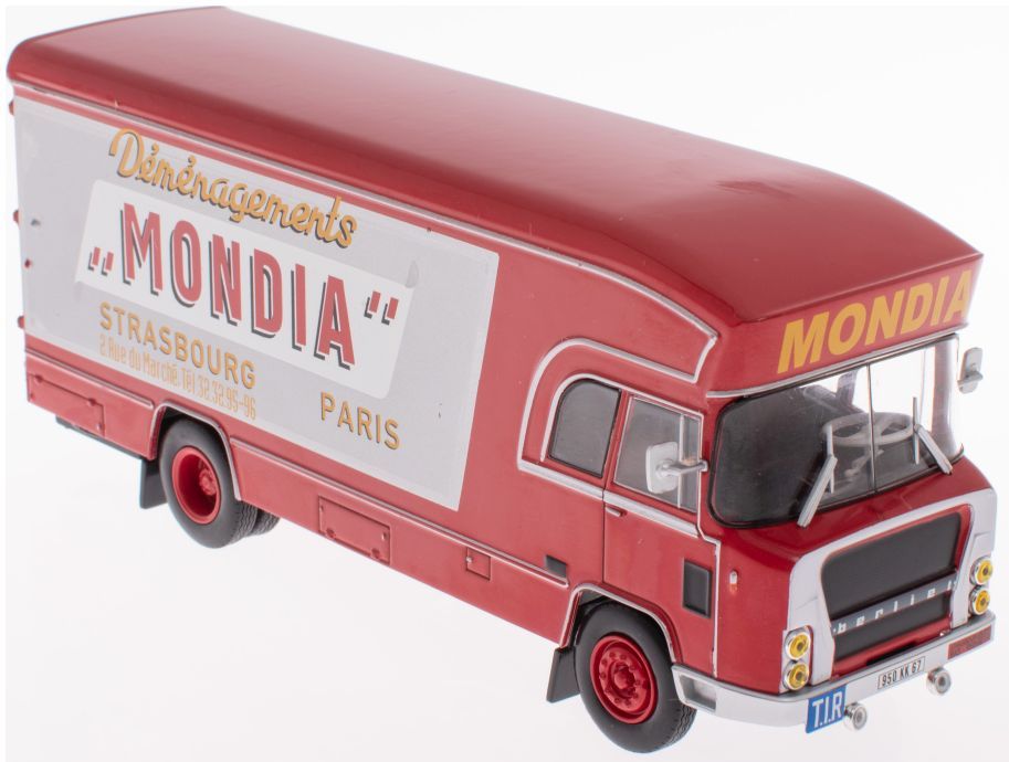 Berliet GBK6 Transport Mondia Carrosserie Berliet Trucks Collection 1:43 Magazine Model