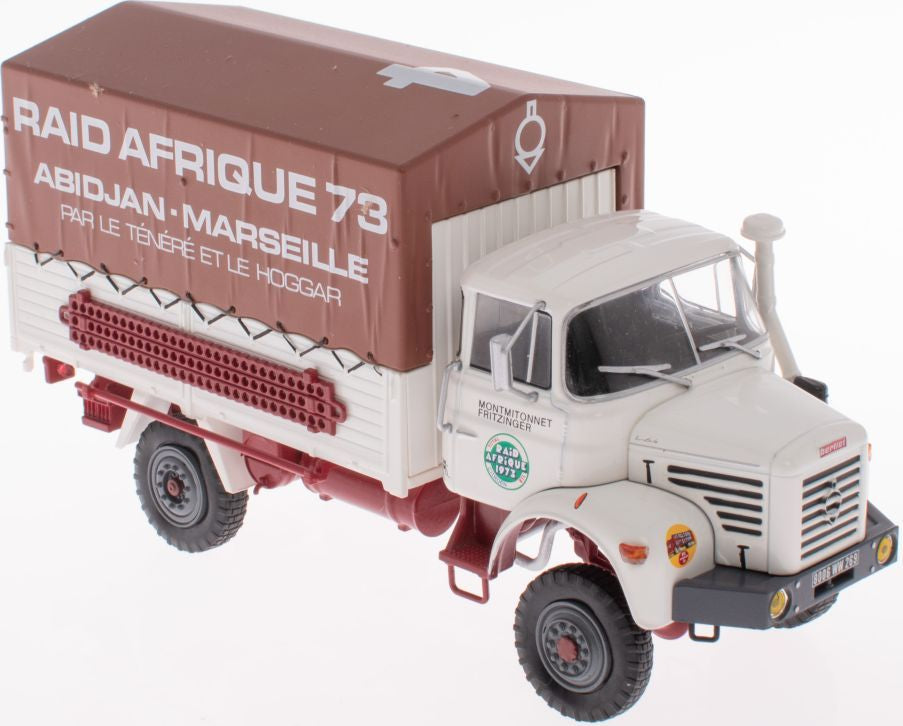 Berliet L64 Caisse bachee Raid Afrique '73 Berliet Trucks Collection 1:43 – diecast model