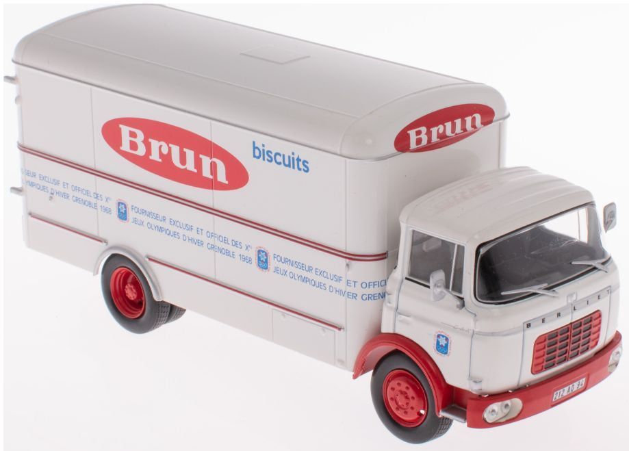 Berliet GAK Fourgon - Biscuit Brun Berliet Trucks Collection 1:43 – diecast model