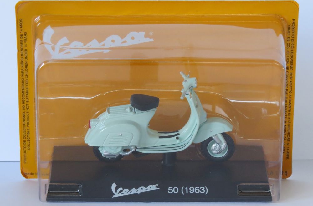 Vespa 50 1963 Vespa Collection in 1:18 1:18 – diecast model