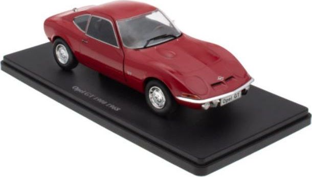 Opel GT 1900 - 1968 - Red 1:24th Scale 1:24 – diecast model