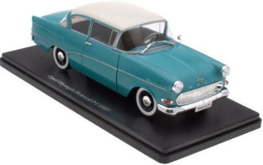 Available To Order – Opel Olympia Rekord PI - 1957 - Blue 1:24th Scale 1:24 (MAG NP02)