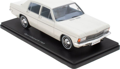 Opel Admiral B - 1969 - White 1:24th Scale 1:24 – diecast model
