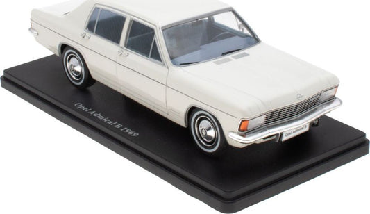 Available To Order – Opel Admiral B - 1969 - White 1:24th Scale 1:24 (MAG NP13)