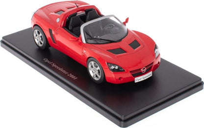 Opel Speedster 2001 Red 1:24th Scale 1:24 – diecast model